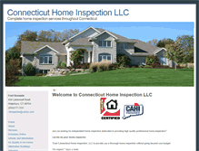 Tablet Screenshot of homeinspectorconnecticut.com